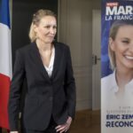 Marion Marechal Le Pen, cabeza de lista en las europeas del partido "Reconquista", dirigido por Eric Zemmour.