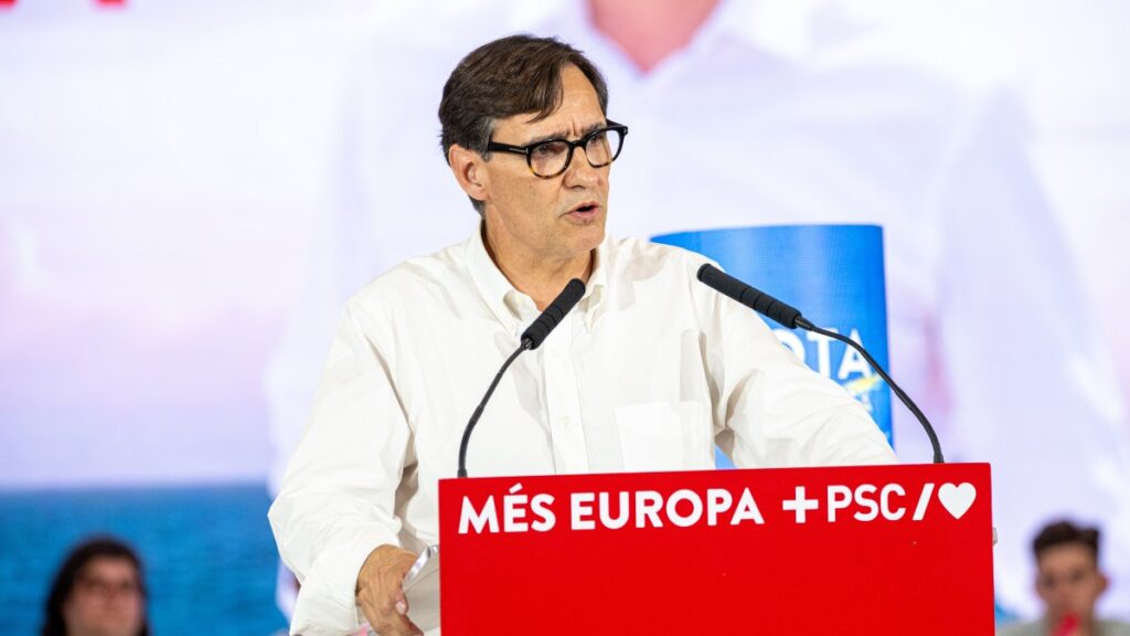 El PSOE y ERC se emplazan a entenderse e investir a Illa para evitar la repetición electoral