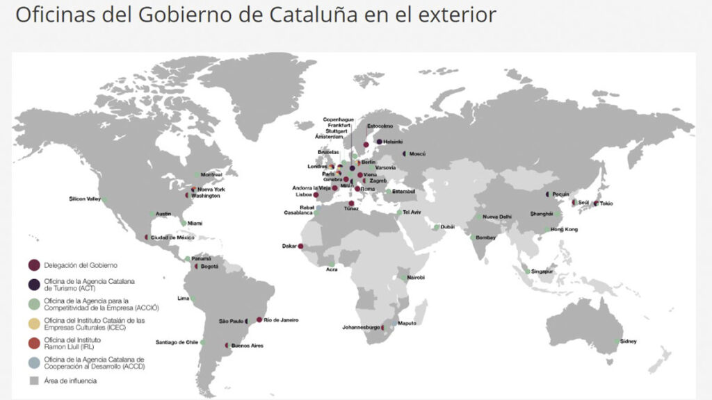 Oficinas de Gobierno de Cataluña en el Exterior