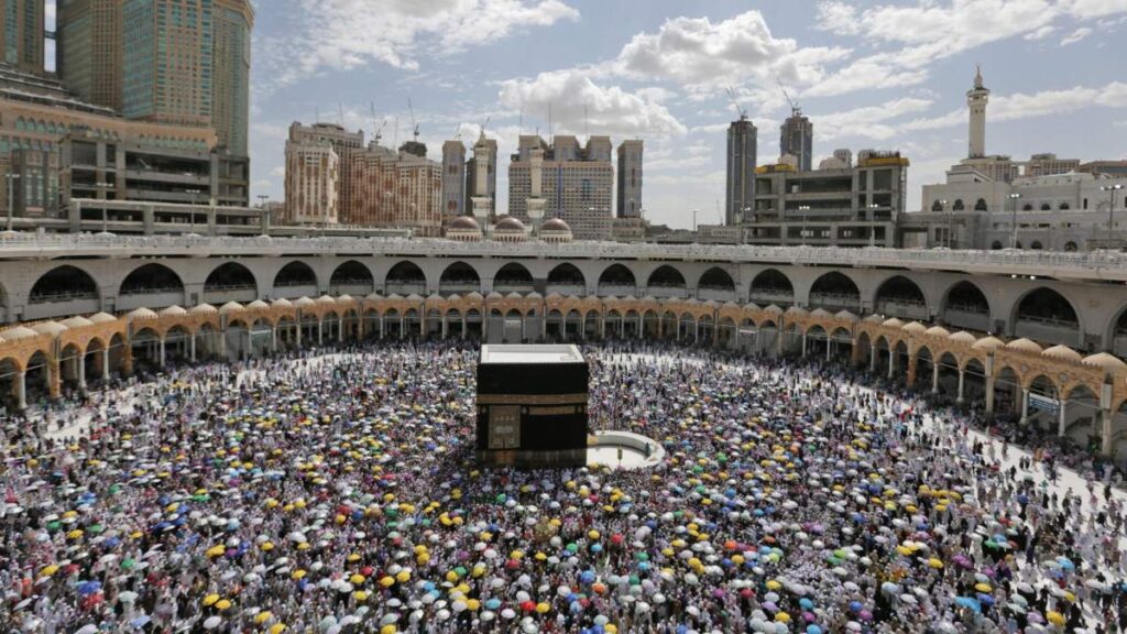 Imagen de la peregrinación a La Meca