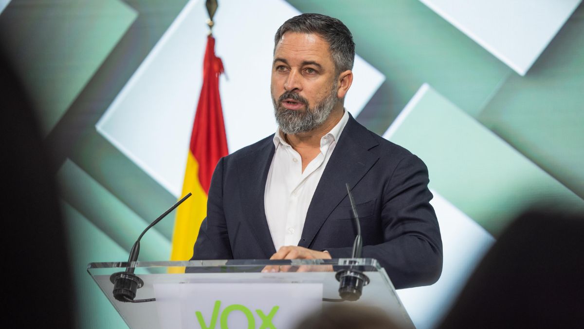 Santiago Abascal, presidente de Vox