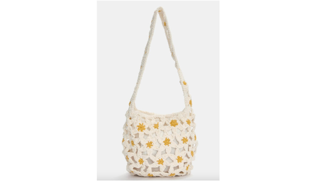 Bolso de crochet de pull & Bear