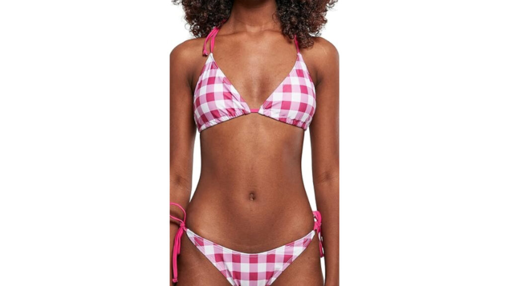 Bikini de cuadros de Amazon