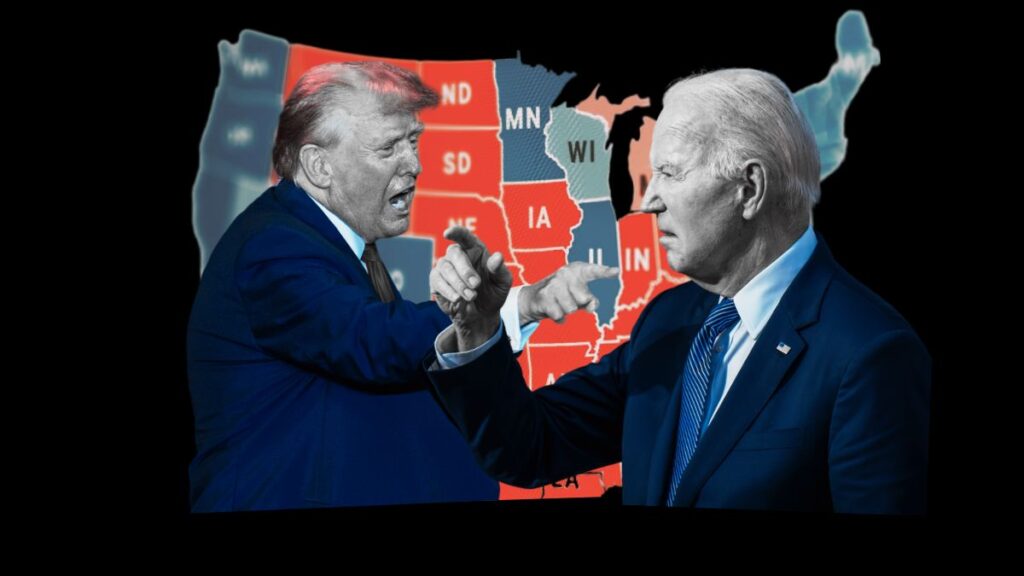 El inusual y crucial primer debate entre Joe Biden y Donald Trump: sin notas previas ni asesores
