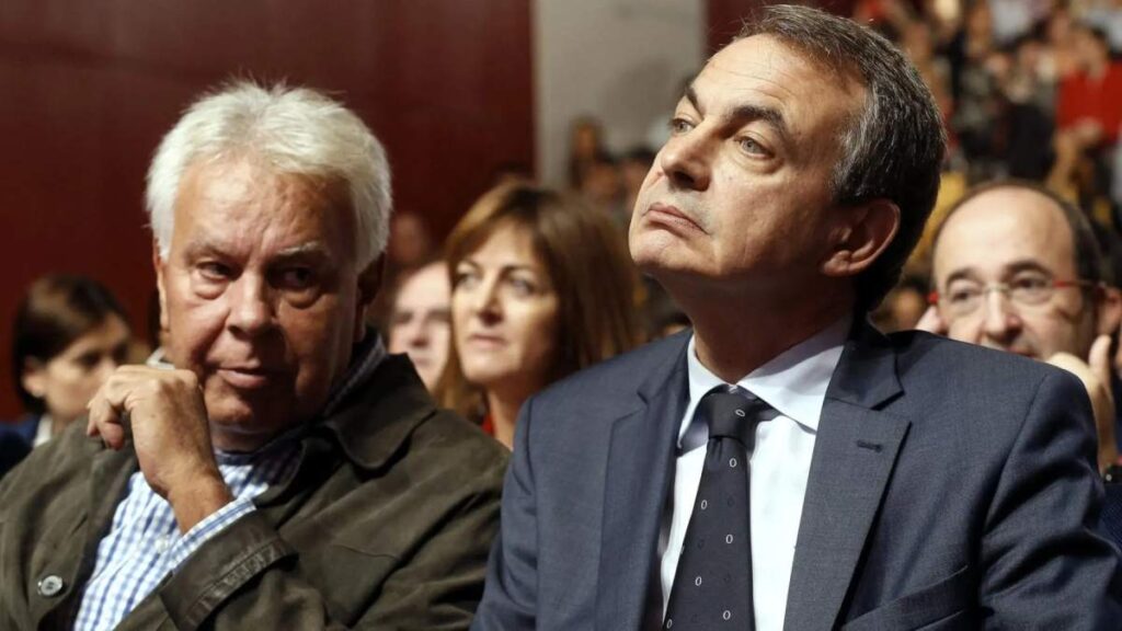 Zapatero declina un debate cara a cara con Felipe González para "no polemizar con compañeros" del PSOE