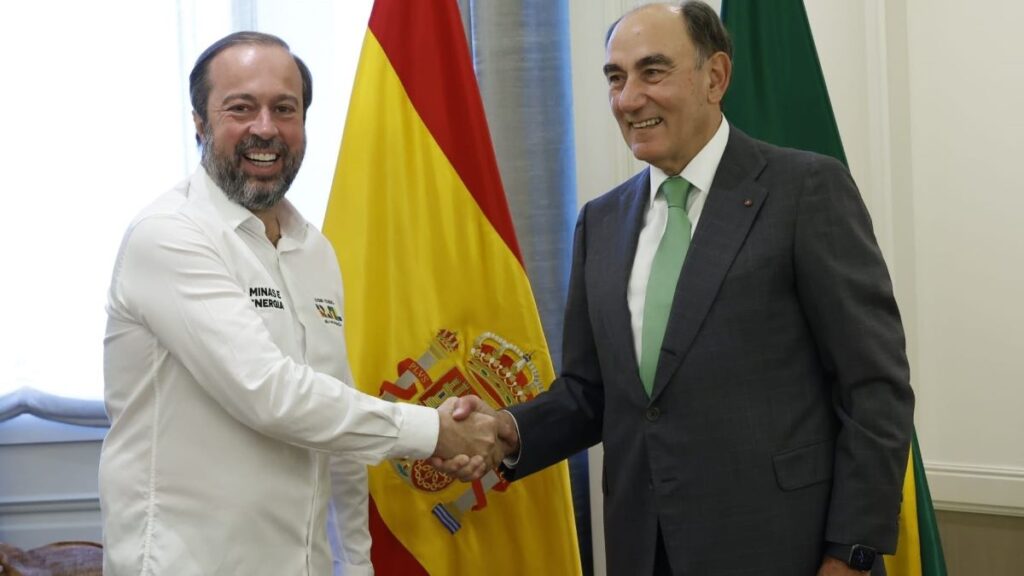 Galán recibe al ministro de Energía de Brasil para potenciar la apuesta de Iberdrola por el hidrógeno verde