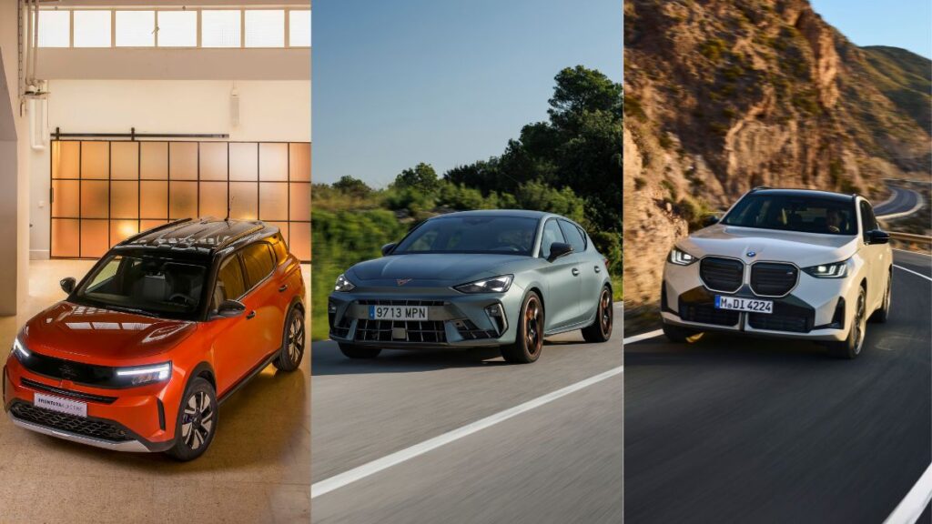 Descubrimos tres nuevos modelos que llegan al mercado: BMW X3, Opel Frontera y Cupra Leon