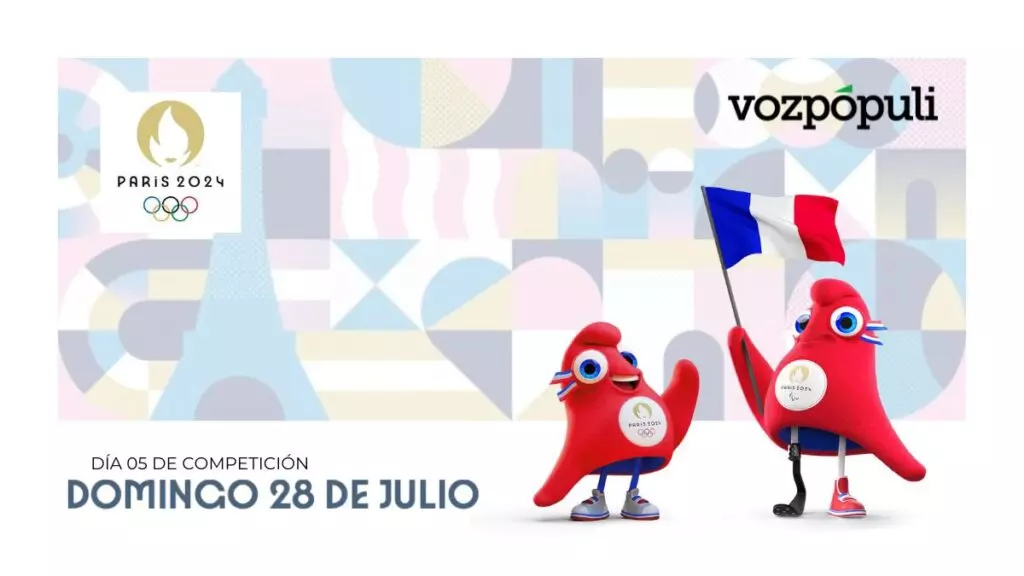 París 2024 | Día 05: estos son los horarios y los deportistas españoles que participan en este domingo 28 de julio