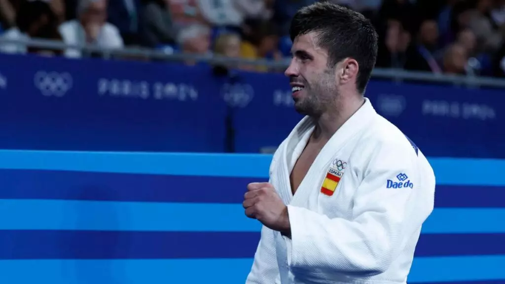 Fran Garrigós se queda a las puertas de la final y peleará por el bronce en judo -60 kg