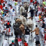 Los toros de La Palomosilla estrenan el primer encierro de los Sanfermines 2024 con seis heridos