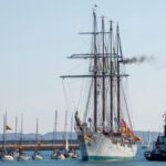 El Juan Sebastián de Elcano vuelve a conquistar el Atlántico