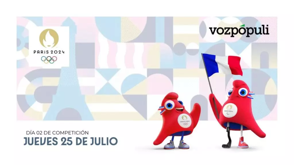 París 2024 | Día 02: estos son los horarios y los deportistas españoles que participan en este jueves 25 de julio