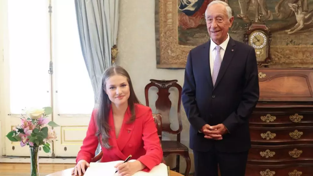Portugal abraza como una reina a Leonor en su histórica visita: “Me siento como en casa”