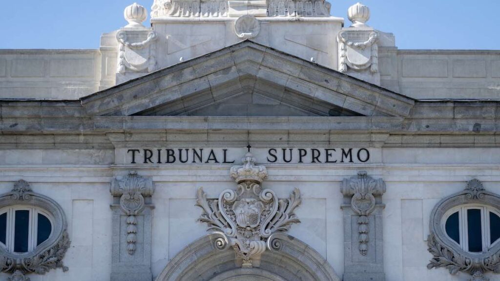 Sede del Tribunal Supremo en Madrid.