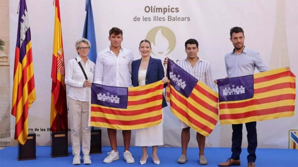 Baleares, en el podio de la participación olímpica en París