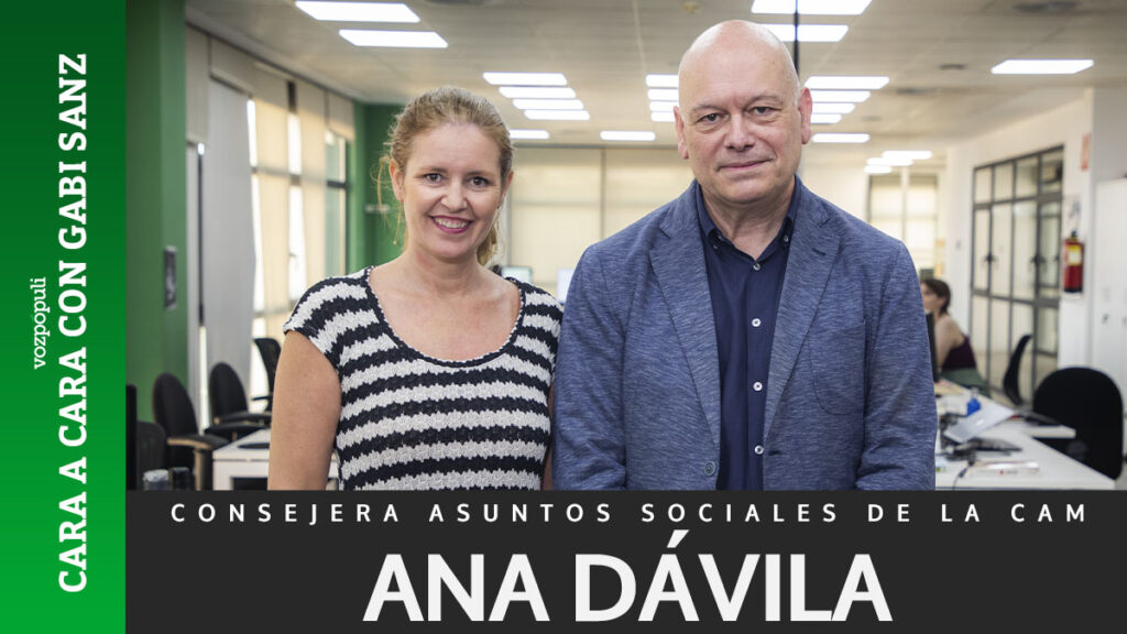 Ana Dávila (Consejera Asuntos Sociales Madrid): 