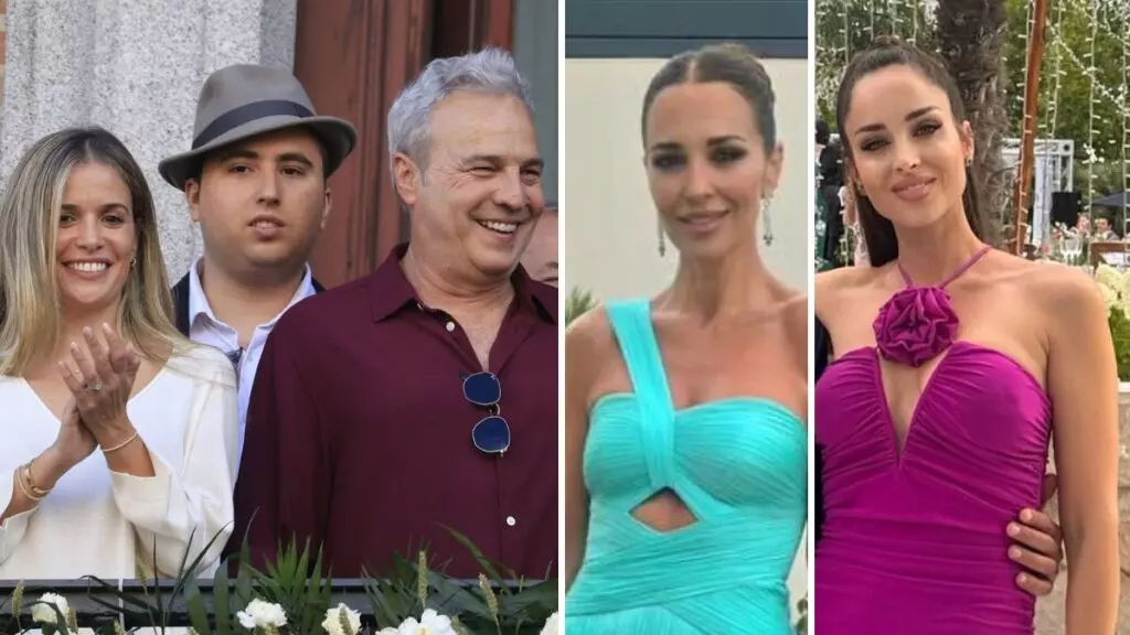 El look de 10 de Paula Echevarría y otras famosas en la boda de David Summers, de Hombres G, y Christine Cambeiro  
