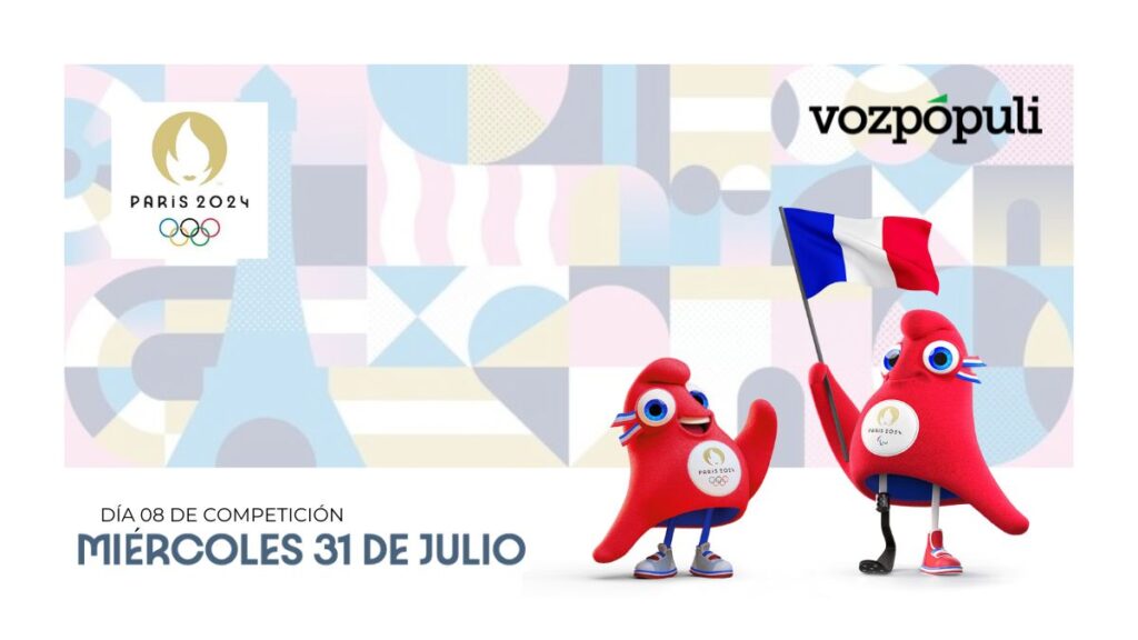 París 2024 | Día 08: estos son los horarios y los deportistas españoles que participan en este miércoles 31 de julio