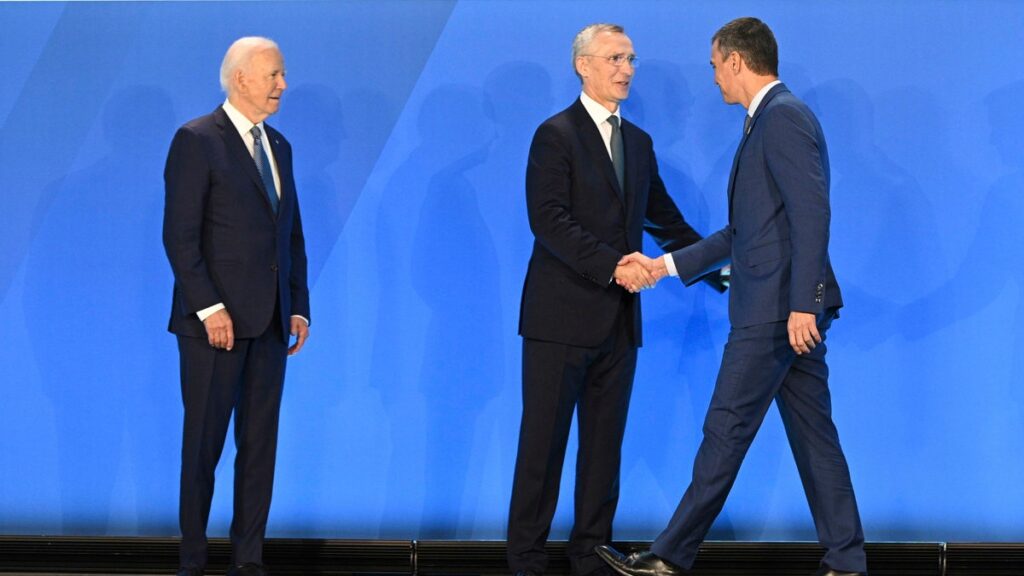 Sánchez pide a la OTAN no tener doble un doble rasero y apoyar por igual a Gaza y a Ucrania