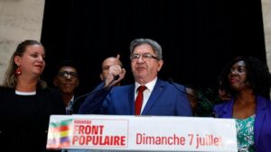 El candidato de izquierda, Mélenchon, queda como primera fuerza política.