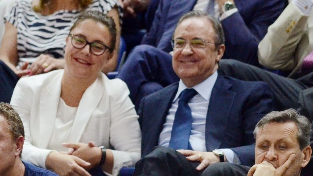 Cuchy Pérez y Florentino Pérez