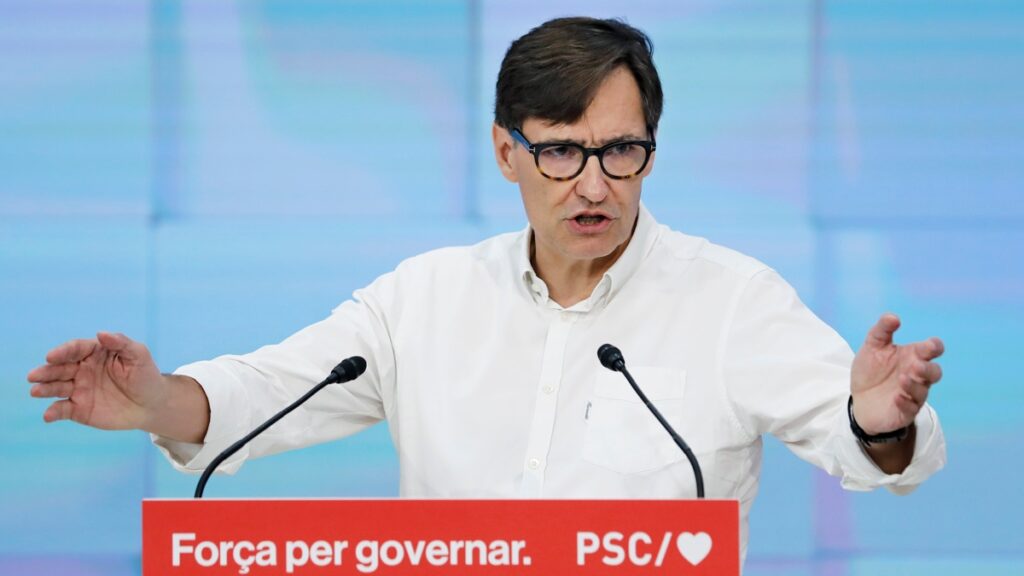 El PSC volvería a ganar las elecciones catalanas si hay repetición y Junts quedaría en segundo lugar