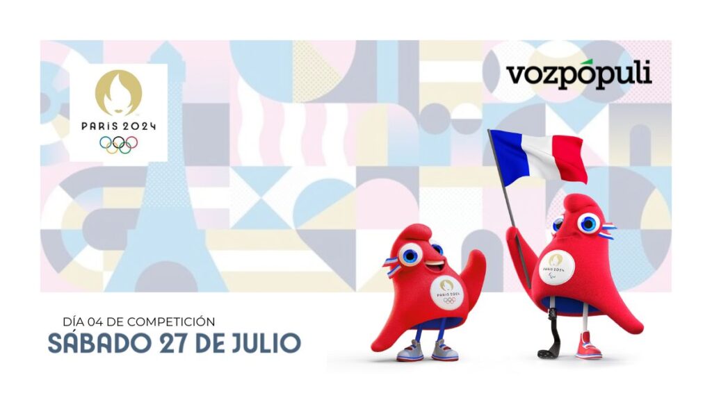 París 2024 | Día 04: estos son los horarios y los deportistas españoles que participan en este sábado 27 de julio
