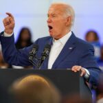 El presidente de los Estados Unidos y candidato demócrata Joe Biden en Míchigan.