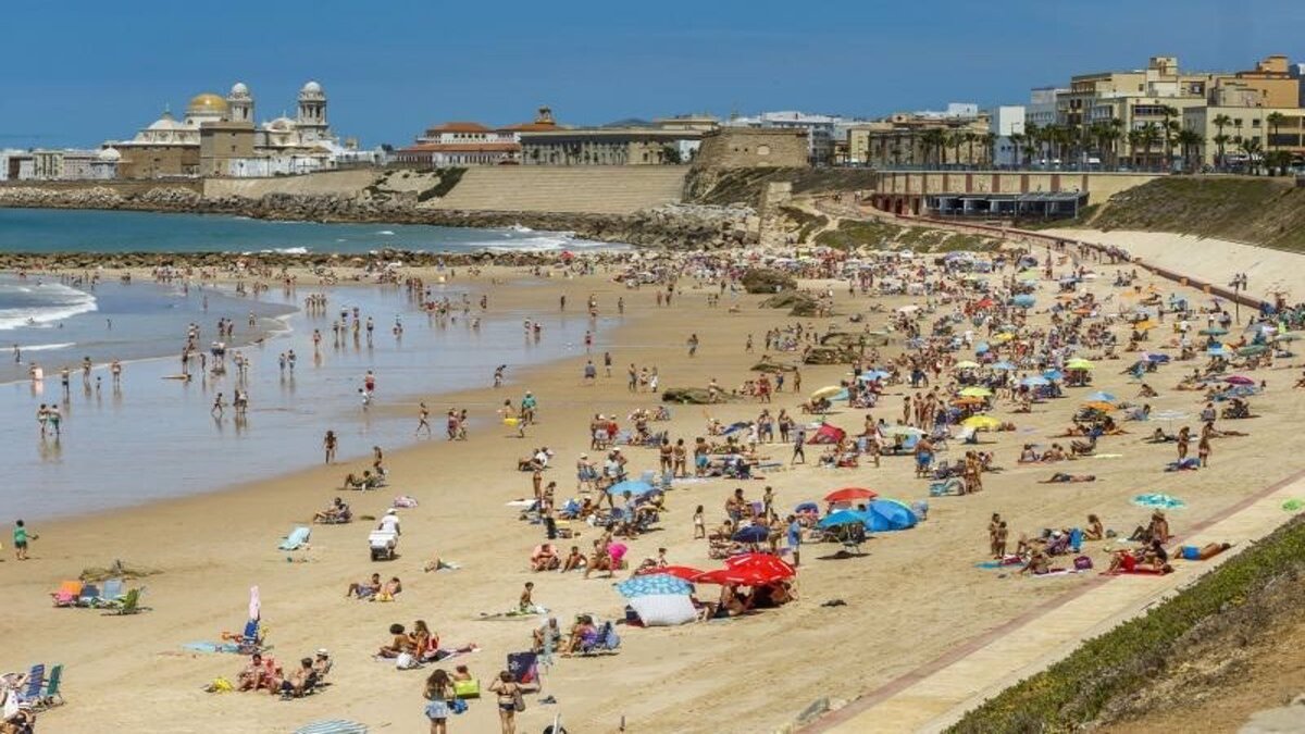 Playa de Santa María del Mar de Cádiz