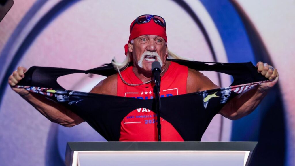 Hulk Hogan y la astuta estrategia de Donald Trump de moderar su discurso cierran la Convención Republicana