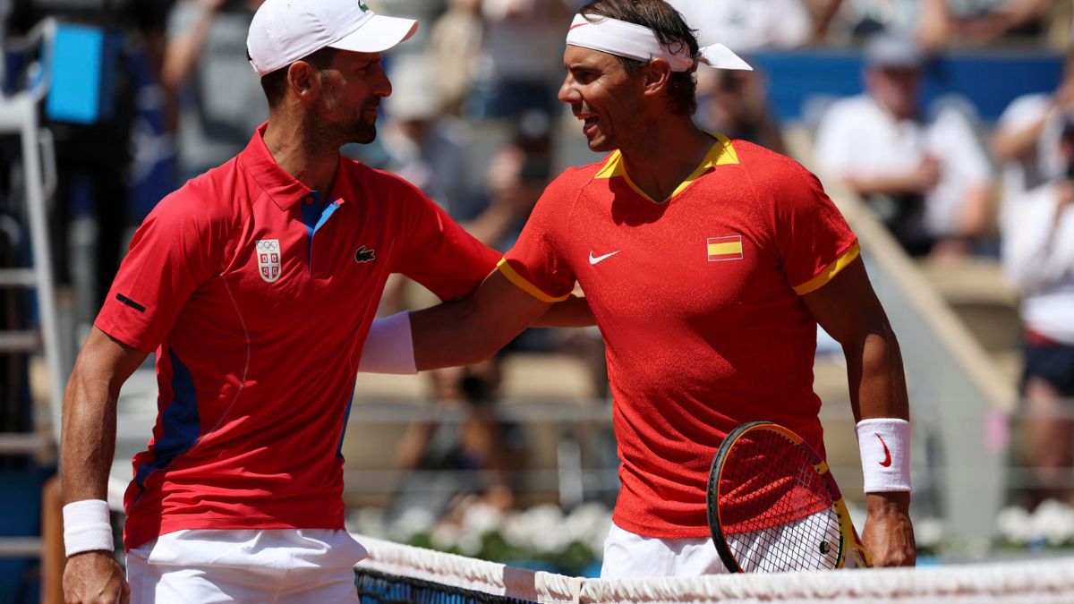 Novak Djokovic y Rafa Nadal se enfrentan en los Juegos Olímpicos de París