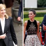 Los reyes Felipe y Letizia y la infanta Cristina