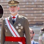 El rey Felipe, la reina Letizia y la princesa Leonor