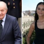 El rey Juan Carlos y Victoria Federica