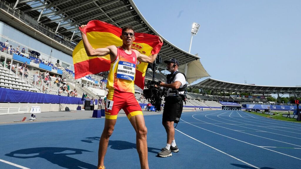 Yassine Ouhdadi, ganador de la medalla de oro en los Juegos Paralímpicos de París 2024.