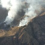 El incendio forestal de Fataga (Gran Canaria)