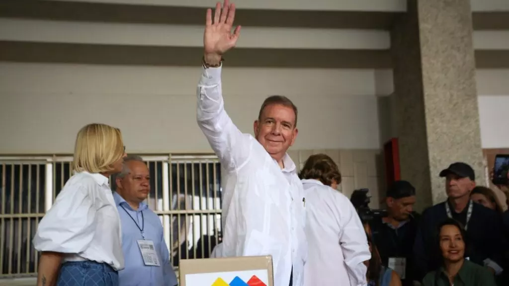 El representante de la oposición de Venezuela, Edmundo González Urrutia