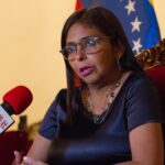 La vicepresidenta ejecutiva de Venezuela, Delcy Rodríguez, en una imagen de archivo