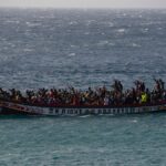 Un cayuco llegando a Canarias, en una imagen de archivo