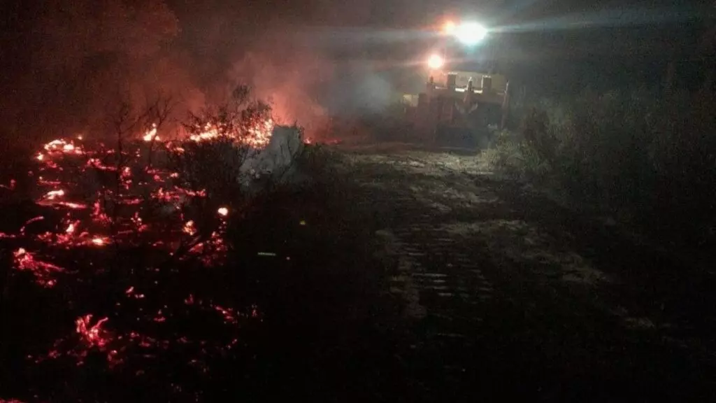 Incendio en La Estrella (Toledo): 700 hectáreas calcinadas y Fuentes confinada