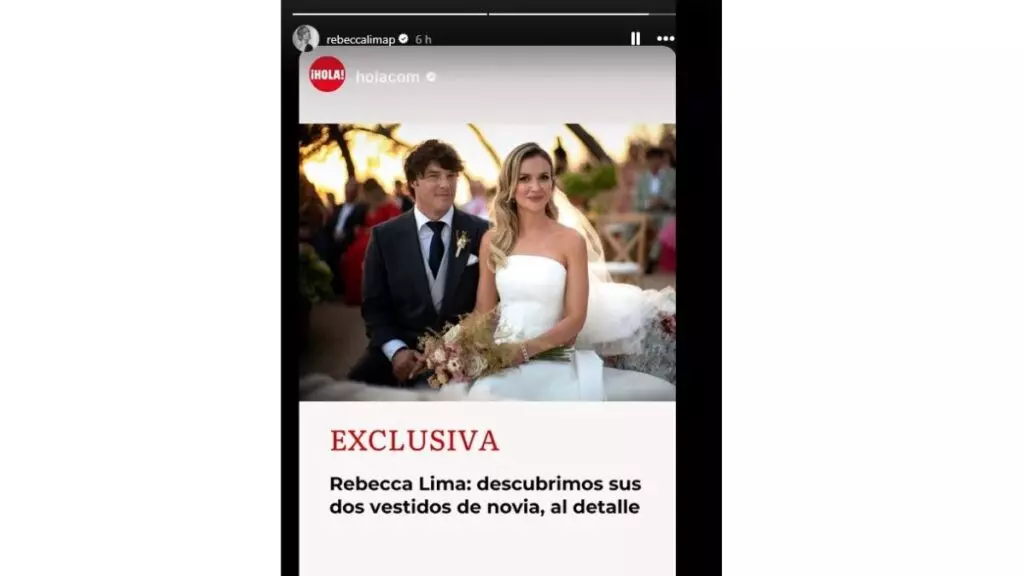 Foto de la boda de Jordi Cruz y Rebecca Lima