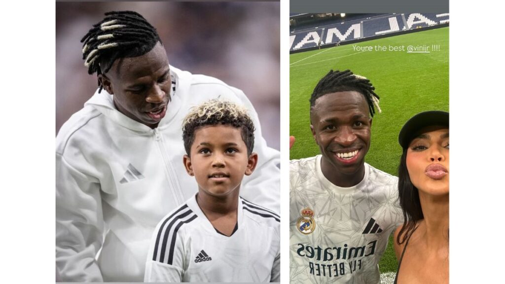 Kim Kardashian siente pasión por Vinicius Jr al igual que su hijo