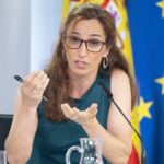 La ministra de Sanidad, Mónica García