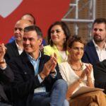 Pedro Sánchez en una reunión del Consejo Político Federal del PSOE.