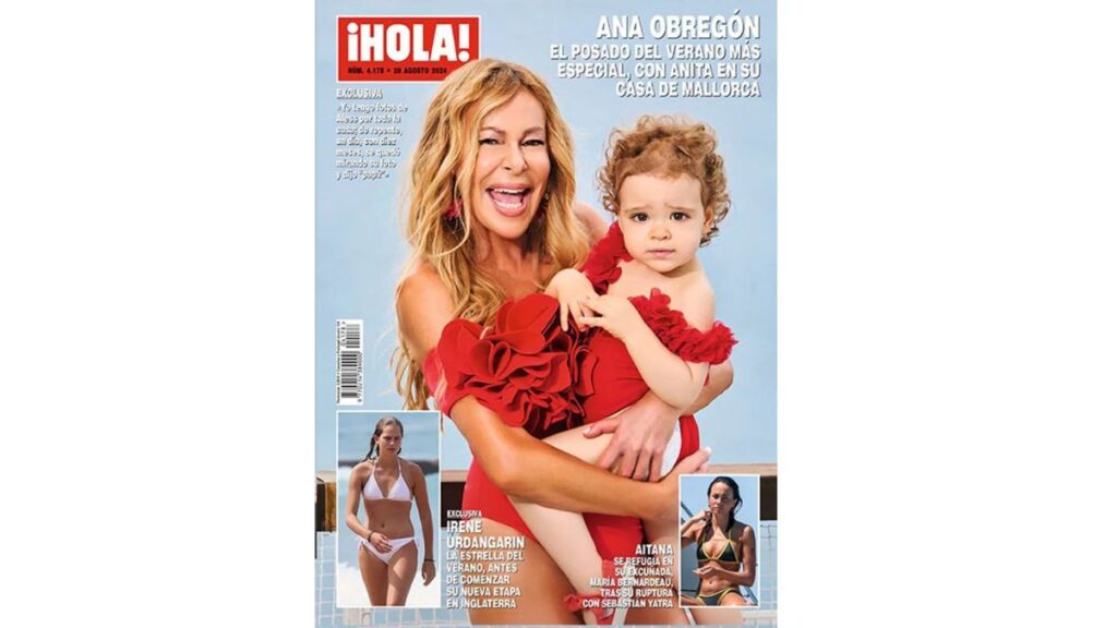 Portada de la revista ¡Hola!