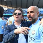 Noel Gallagher y Pep Guardiola.