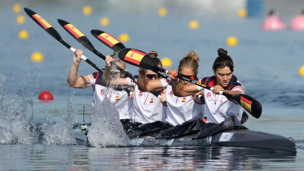 Los K4 de Teresa Portela y Saúl Craviotto lideran el pleno del piragüismo sprint en su primera jornada olímpica