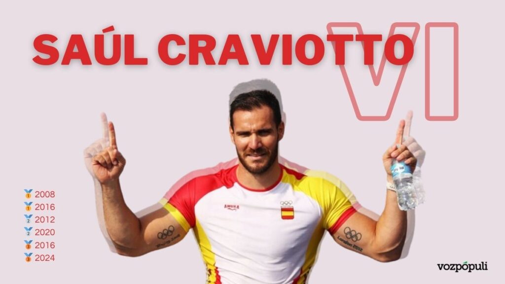 Saúl Craviotto VI: historia y legado del deporte español