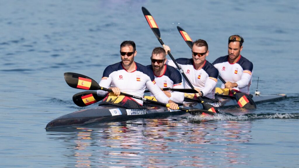 España se hace con sendos bronces en el K4-500 y C2-500 de piragüismo: Saúl Craviotto se convierte en el deportista español con más medallas