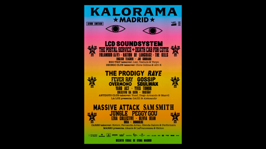 Cartel festival Kalorama Madrid